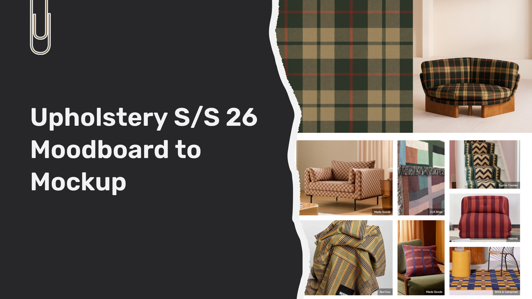 Reimagining Upholstery for S/S 26 | From Moodboard to Mockup