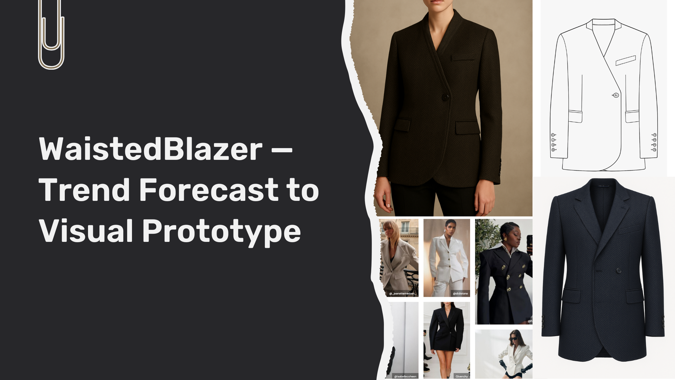 WaistedBlazer — From Trend Forecast to Visual Prototype with Weaver AI