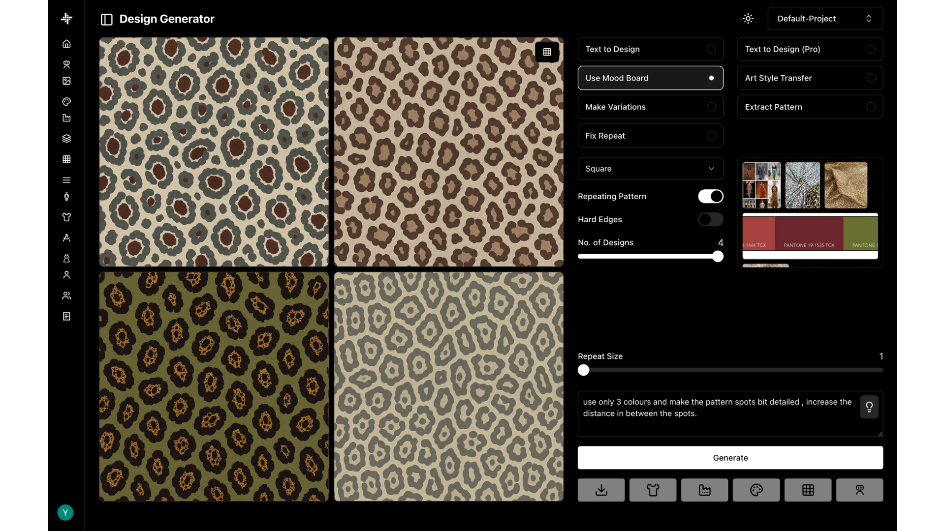 Generated Options